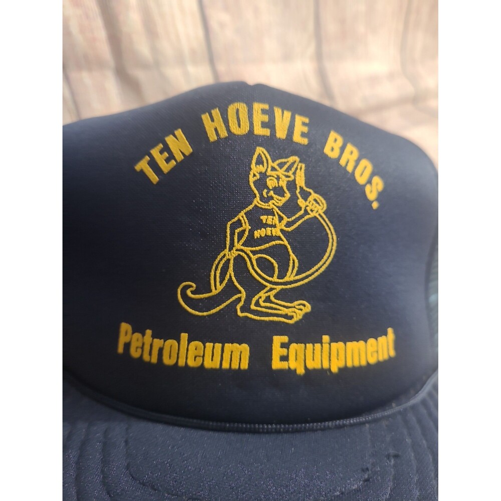 Vintage Gas Station Trucker snapback hat - Picture 3 of 7